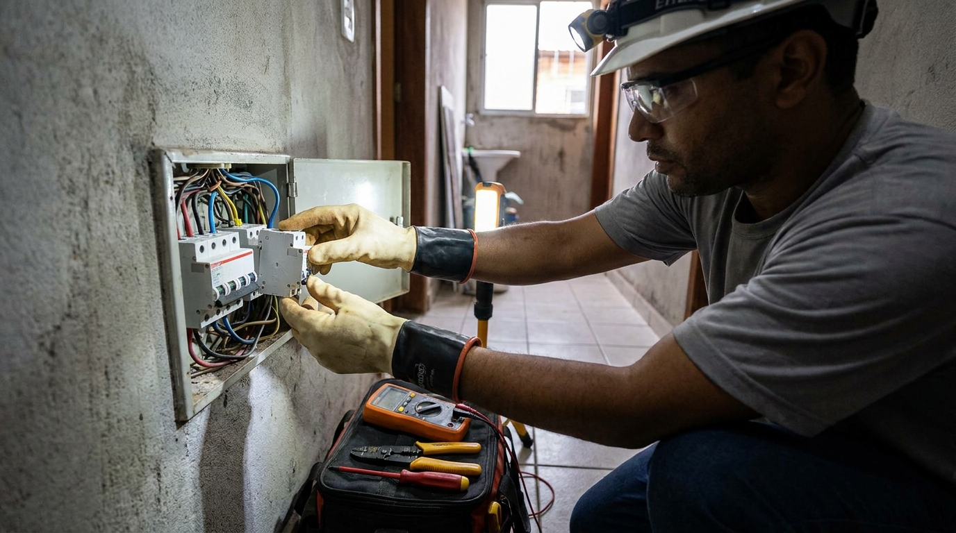 Instalacao de disjuntor profissional em São José dos Campos‑SP